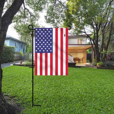 China China Factory Supplier Reusable Digital Printing American Rectangular Banners Red White Blue Country Flag for sale