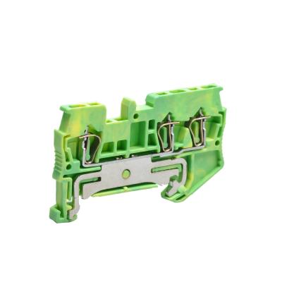 China Household/Industrial Checkout/Automotive & Motorcycle Wiring UTL PE Ground Terminal Block Twin Multi Conductor for sale