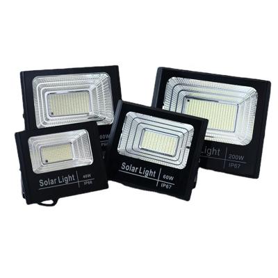 China High Quality IP67 25W 40W 60W 100W 200W 300W Solar LED Flood Light Garden/Yard/Outdoor/High Brightness Solar Flood Light For Yard Parking Lot for sale