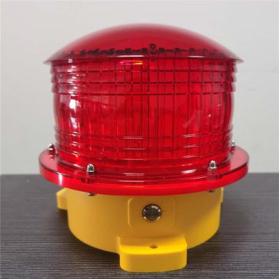 China Safety Waterproof Solar Warning Warning Light ROAD Strobe LED Flashing Beacon Lights For Tower Crane Dock Construction Marine for sale