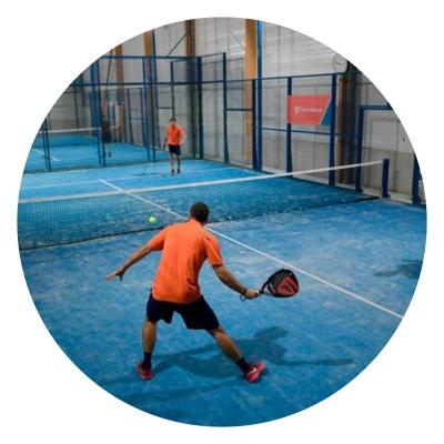 China Steel New Design Good Quality China Panoramic Padel Court Lvyin Paddle Tennis Court Manufacturer for sale