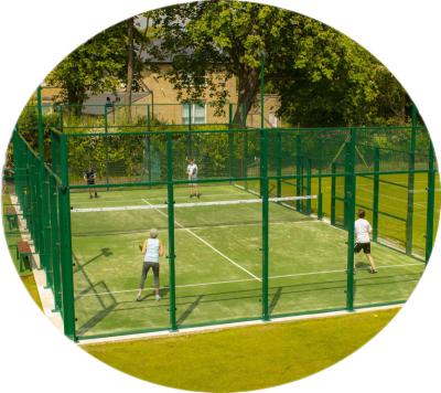 China Galvanized steel & color painting Hottest Sale Top Quality Padel Tennis Court Lvyin Factory Padel Tennis Court Price for sale