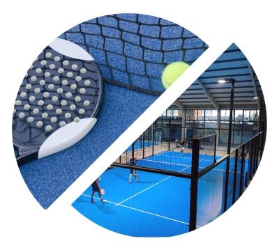 China Steel Professional Manufacturer Low Cost Paddle Court Panoramic Lvyin Tennis Paddle Court for sale