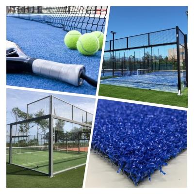 China Steel Lvyin Professional Paddle Tennis Court Manufacturer Panoramic China Padel Court for sale