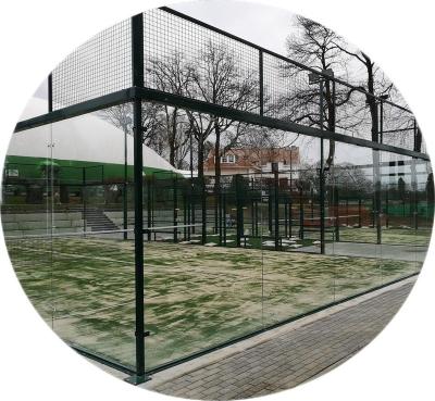 China Steel New Type Top Quality China Tennis Padel Court Panoramic China Tennis Padel Court for sale