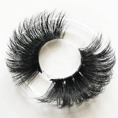 China Seller of 25mm Long 3D and 5D Wholesale Natural Mink Eyelashes Faux Mink Lashes for sale