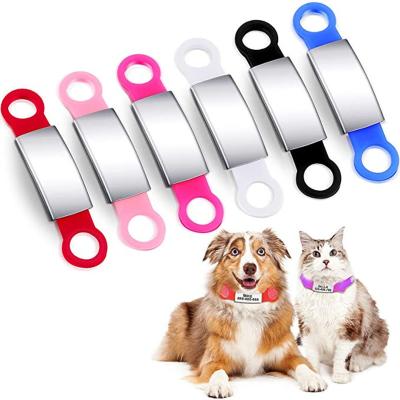 China Sustainable Wholesale Customized Pet ID Tags Personalized Dog Tags Stainless Steel Pet Collar ID Tag for sale