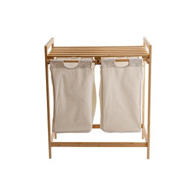 China Modern Made In China High Quality Bamboo Products Hot Selling Bamboo Laundry Basket for sale