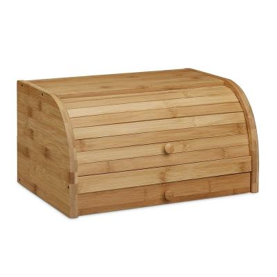 China Steamable Factory Manufacture High Quality Various Bamboo Seeds Wooden Bamboo Bread Box for sale