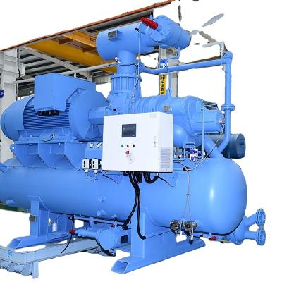 China Hot selling refrigeration parts good quality semi-hermetic rotary screw air compressor 4h-25.2 for condensing unit for sale