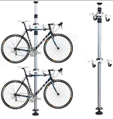 China ALLOY bike rack bike hook, bike floor rack alloy rack with two hooks, can hang max 6 bikes. for sale