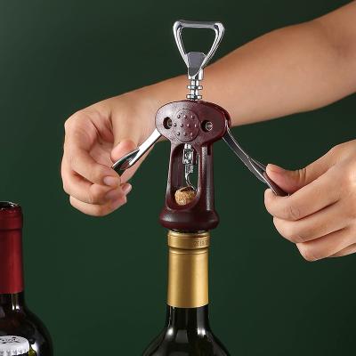 China Cheap Amazon Success Wing Corkscrew Wine Opener Corkscrew Wine Bottle Opener Cork Screw Corkscrews For Automatic Bottle Openers for sale