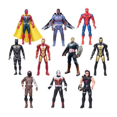 China Cartoon Toy Super Heroes Action Figures Adventures Ultimate Set Super Hero Series Figure Set Action Figures 6.7-Inch 10 Packs For Kids Ages 3 for sale