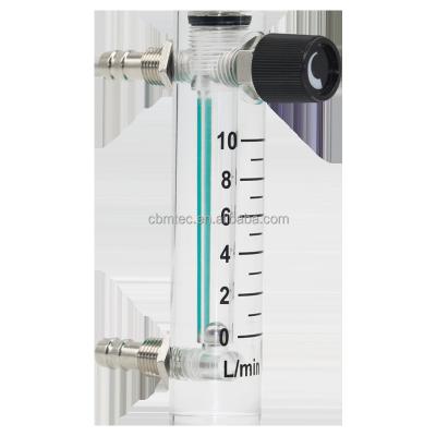 China Hospital LZM-15ZT High Quality Acrylic Adjustable Flow Meters for sale