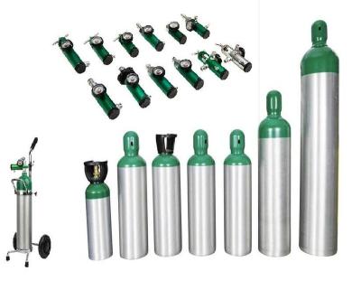 China CBMTECH 4.6L Oxygen Medical Aluminum Oxygen Cylinders With High Quality for sale