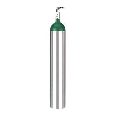 China TPED/DOT/GB Gas Gas Cylinder Medical Aluminum Medical Oxygen Cylinders For Hospital for sale