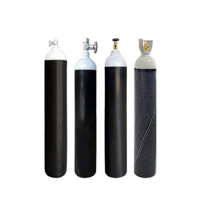 China Medical High Pressure Medical Gas Oxygen Seamless Steel Cylinders 10L for sale