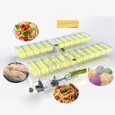 China Factory 400kg/h Spaghetti Pasta Production Line Make Pasta Machine Noodles Making Machine Automatic for sale