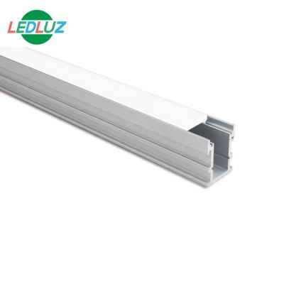 China ALP034 Radiator Strong LED Floor Light Aluminum Profile LED With Thick PC Milky Diffuser for sale