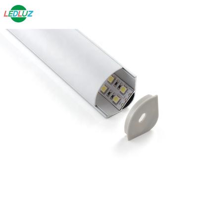 China ALP016-R 30x30mm Aluminum Heatsink Corner Holder LED Channel For LED Strip for sale