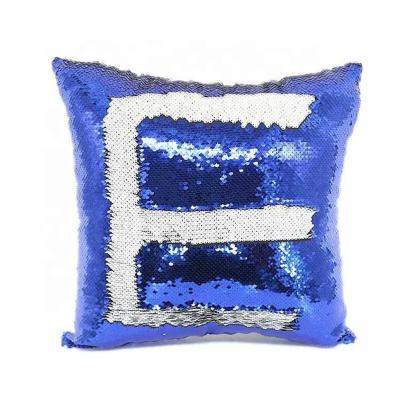 China 2021 New Design Anti-static Two Color Reversible 5mm Luxury Mermaid Sequin Pillow Case for sale