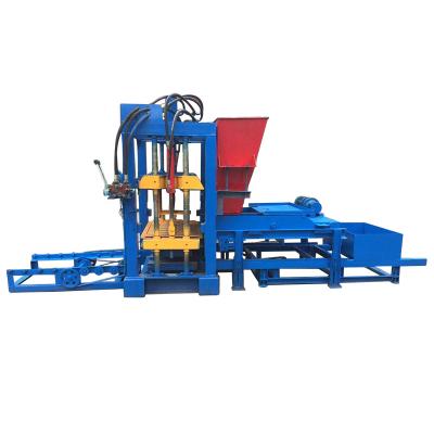 China Building Material Shops Hollow Cement Block Making Machine for sale