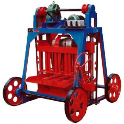 China Building Material Stores Mini Block Making Machine for sale