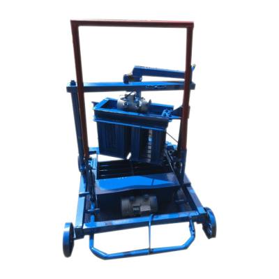 China Construction worksÂ   Semi Automatic Block Brick Hydraulic Interlocking Concrete Block Making Machine for sale