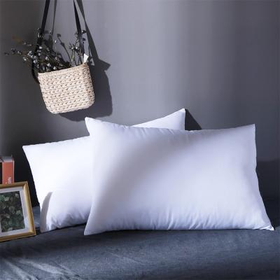 China Anti-static Custom Design High Quality White Microfiber Pillow Hotel Bedding Soft Pillow for sale