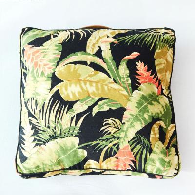 China Wholesale Anti-static Digital Printing Vintage Home Decorative Washable Chair Sofa Seat Cushion Pillow Cover for sale