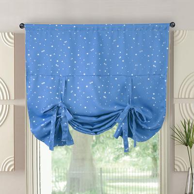 China Promotional High Quality Blackout Star Design Portable Blackout Curtain With Suction Cup Removable Black Curtain for sale