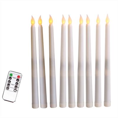 China Factory wholesale cheap remote control 27.5cm flameless led candle light for wedding event decor for sale