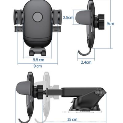 China 2022 Adjustable Wholesale High Quality Mobile Cell Phone Holder Car Mount for sale