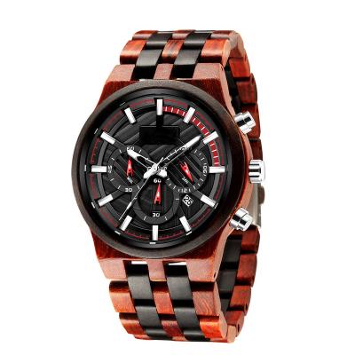 China New 2022 Fashion Day/Date Clock Chronograph Quartz Watch Multifunctional Wrist Watch For Men for sale