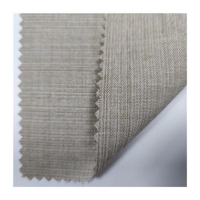 China Factory wholesale 200D memory directly thickened cationic imitation linen fabric for pants, women's dress for sale