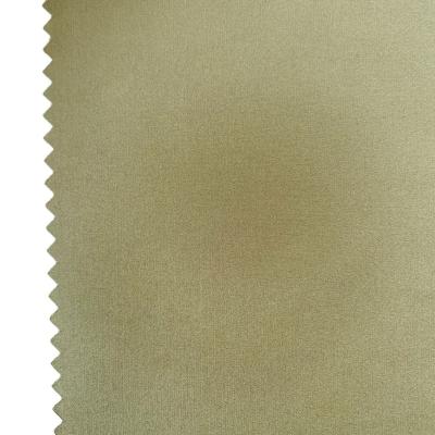 China New Waterproof High Density TPU Pongee Compound White Fabric For Outdoor Clothing Materials for sale