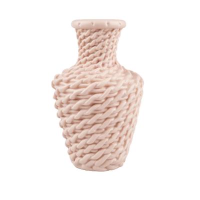 China Creative new home decoration high-grade home decoration desktop vase beautiful, elegant and durable PE for sale