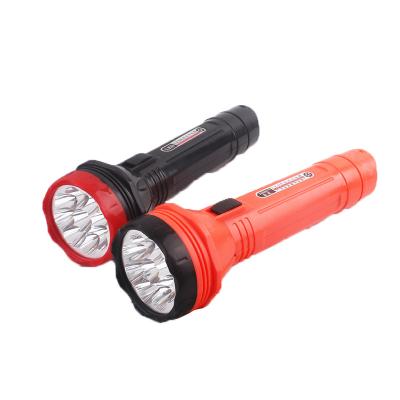 China Large Camping Rechargeable Outdoor Lighting Brightness LED Flashlight for sale