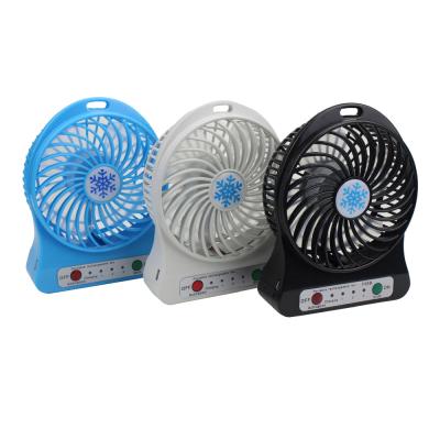 China Mini Electric Personal Fans Led Plastic Portable Usb Fan Portable Rechargeable Desk Fan Cooling Fanwithout Battery Operated for sale