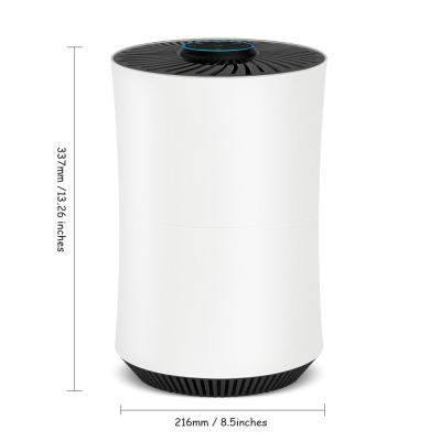 China Air to Air Purifier Upgraded True HEPA Filter with Odor Allergy Remover Air Filter Smokers 3Fan Speed ​​Levels-Alanchi for sale