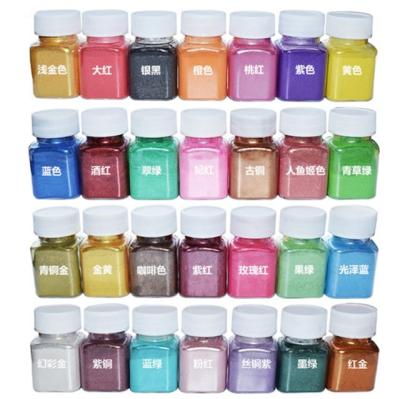 China Nail Art Cosmetic Pearl Powder Lead Sub-Carbonate and Crystals Pearlescent Pigment Powder for Demand for sale