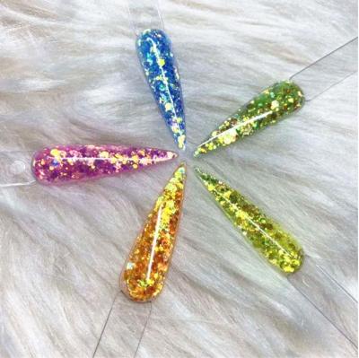 China Makeup Fairy Bomb Essential Nail Art Parkly Iridescence Chunky Mix Glitter Chrome Shape Sequins in Bulk for Beauty for sale