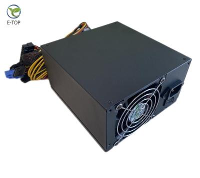 China Industrial Desktop Server Power Supply Front And Dual PSU 600W 80+Bronze Rear Fans Efficiency Desktop Mute for sale