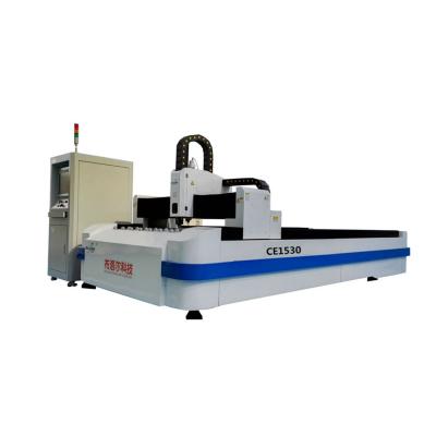 China Economic fiber laser cutting machine cnc metal fiber metal laser cutting with good effect of cut edge cover for sale