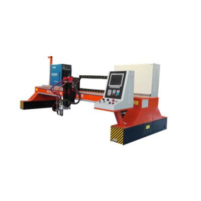 China Metal Materials Plasma Flame CNC Plate And Pipe Cutting Machine Gantry Type Cutting Machine for sale