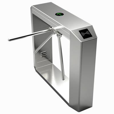 China 304 Stainless Steel Ticket Gate System Single-action Tripod Turnstile Channel Pedestrian Gate Ticket Scenic Gate for sale