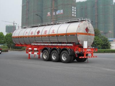 Cina Semirimorchio liquido dell'autocisterna per il diesel di trasporto 3 assi 38000L in vendita