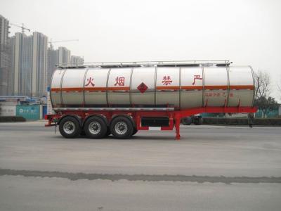 China Aether Gas Diesel Vloeibare Tankwagen met 3 BPW-Assen, 42500L SUS Te koop