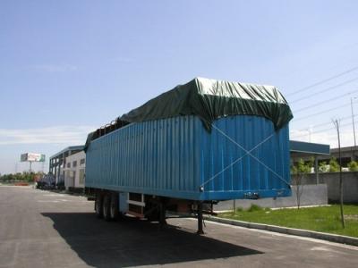 China Achsen Van Semi Trailer des Doppel-Schleifen-Druckluftbremsanlage-System-3 zu verkaufen