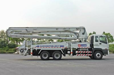 China 37m Mobile-LKW angebrachte Betonpumpe zu verkaufen